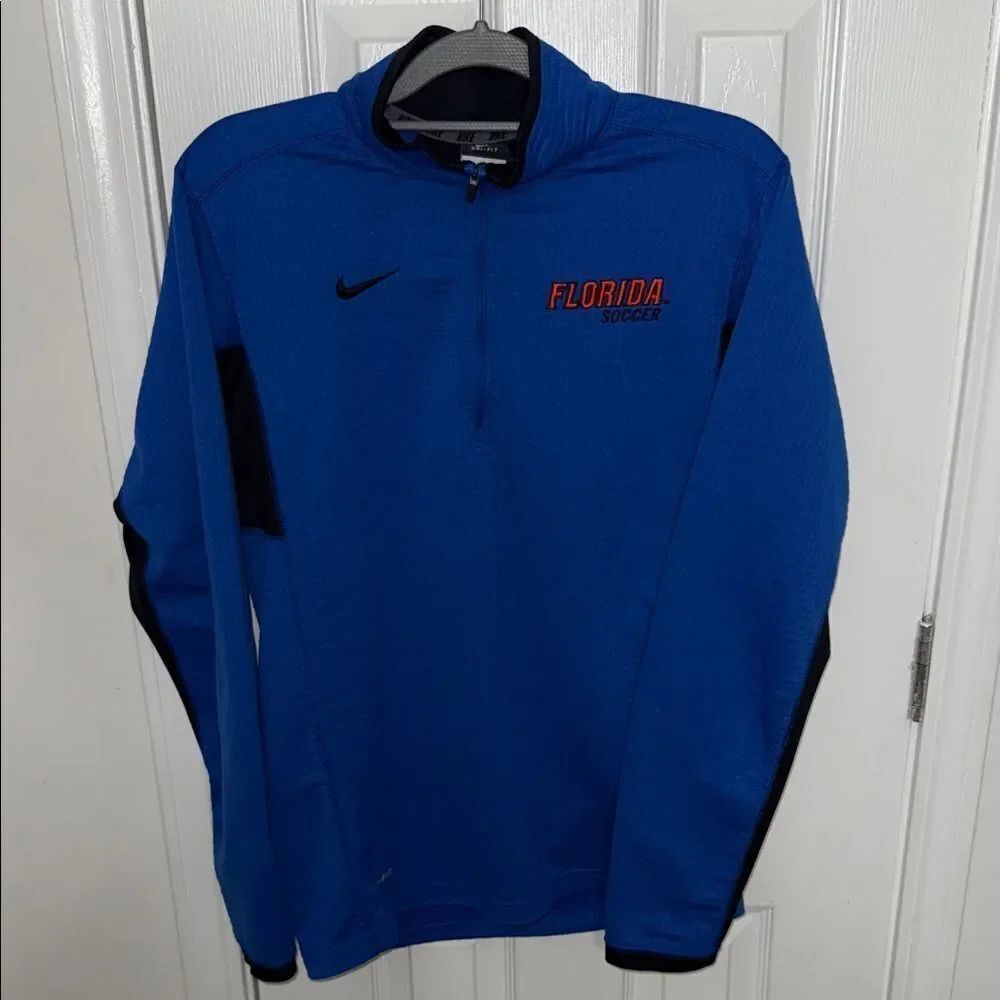 Nike Blue and Black Florida Soccer Jacket